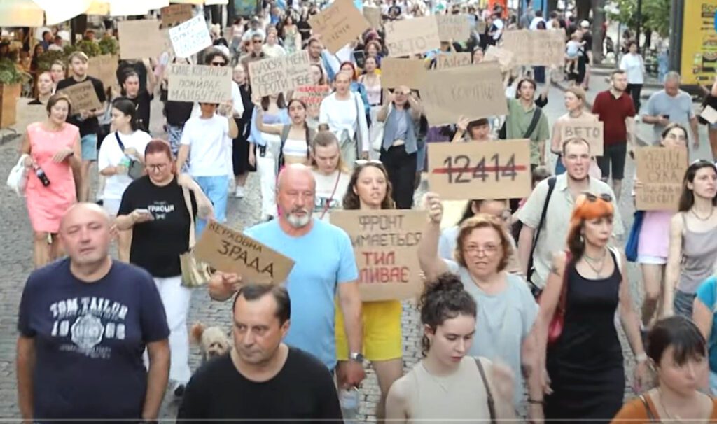 Ukrainians Erupt as Zelenskyy Tightens His Dictatorial Screws Over a War-Torn Population Ukrainians Erupt as Zelenskyy Tightens His Dictatorial Screws Over a War-Torn Population