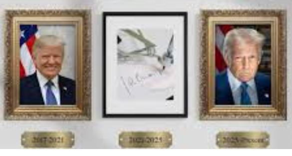 New White House Walk of Fame Features Picture of Joe Biden as an Autopen, Other Presidents as Themselves New White House Walk of Fame Features Picture of Joe Biden as an Autopen, Other Presidents as Themselves