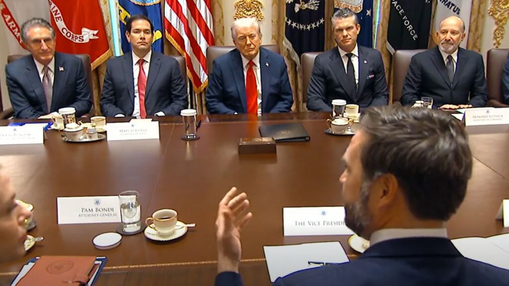 Cabinet Love Fest Greets Trump Announcement of Phase One of the Israeli-Hamas Peace Accord Cabinet Love Fest Greets Trump Announcement of Phase One of the Israeli-Hamas Peace Accord
