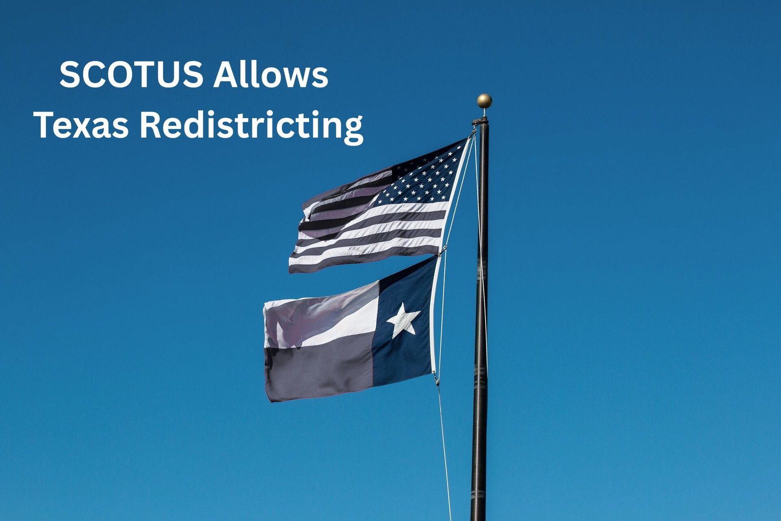 SCOTUS Allows Texas Redistricting