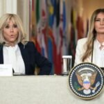 French First Lady Endures Jabs by Trump and Owens