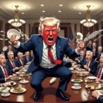 Trump Throws Virtual Tantrum During Senate Meeting Over the SAVE America Act